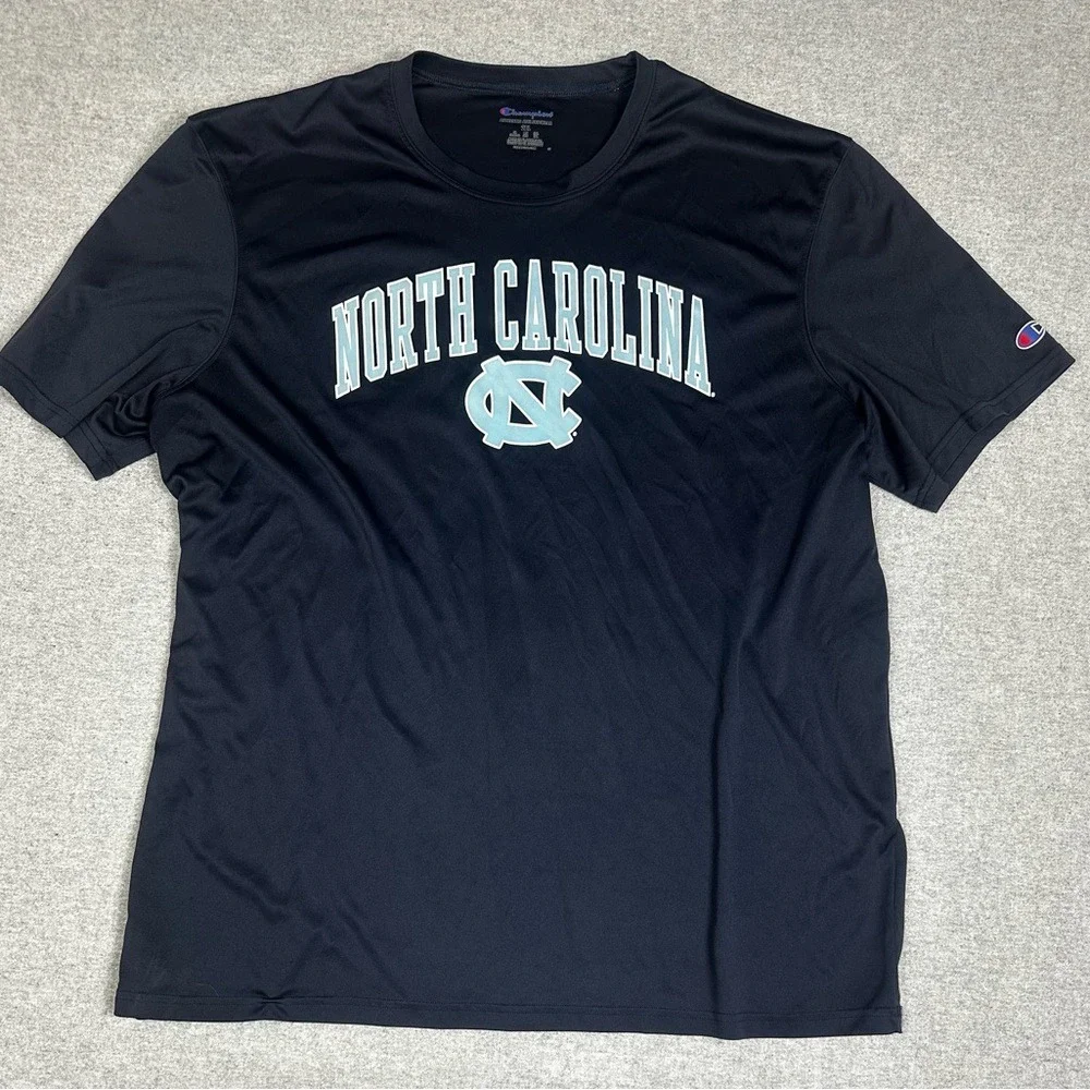 North Carolina Tar Heels Shirt Mens 2XL Navy Blue NCAA Basketball Champion Tee - Picture 1 of 7